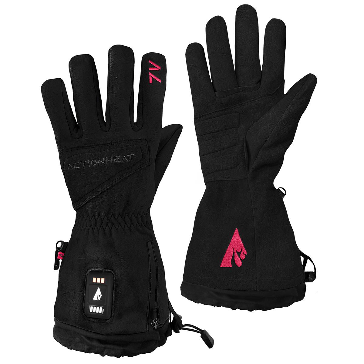 ActionHeat 7V Rugged Leather Heated Work Gloves - Heated