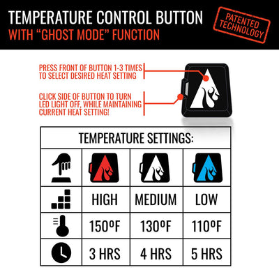 ActionHeat 5V Cotton Battery Heated Socks - Size