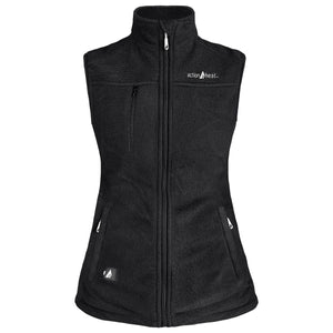ActionHeat 5V Women's Performance Fleece Battery Heated Vest - Heated
