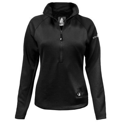 Open Box ActionHeat 5V Battery Heated 1/2 Zip Pullover Shirt - Women's - Full Set