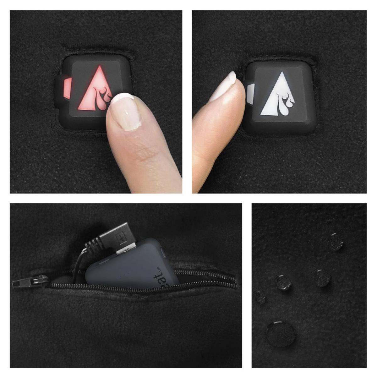 Open Box ActionHeat 5V Battery Heated Fleece Balaclava - Right