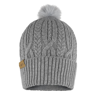 ActionHeat 5V Battery Heated Cable Knit Hat - Heated