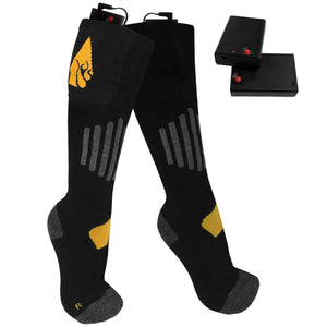 ActionHeat AA Cotton Battery Heated Socks - Front