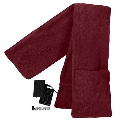 ActionHeat AA Battery Heated Fleece Scarf - Info