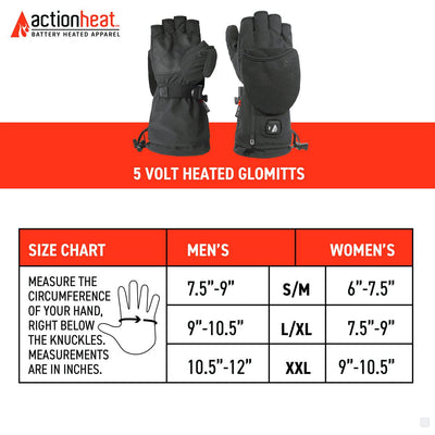 ActionHeat 5V Women's Battery Heated Hunting Glomitts - Battery